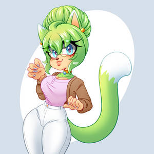 Aisha the Cat Comm