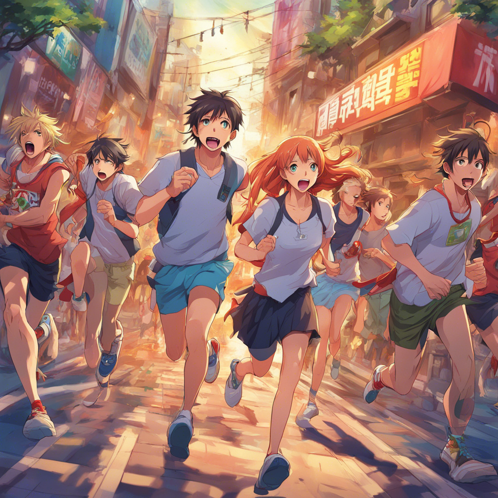 Slacker Run Anim #run, Zombies Running A Marathon, Anime, Cartoon, by reggaedog on ...