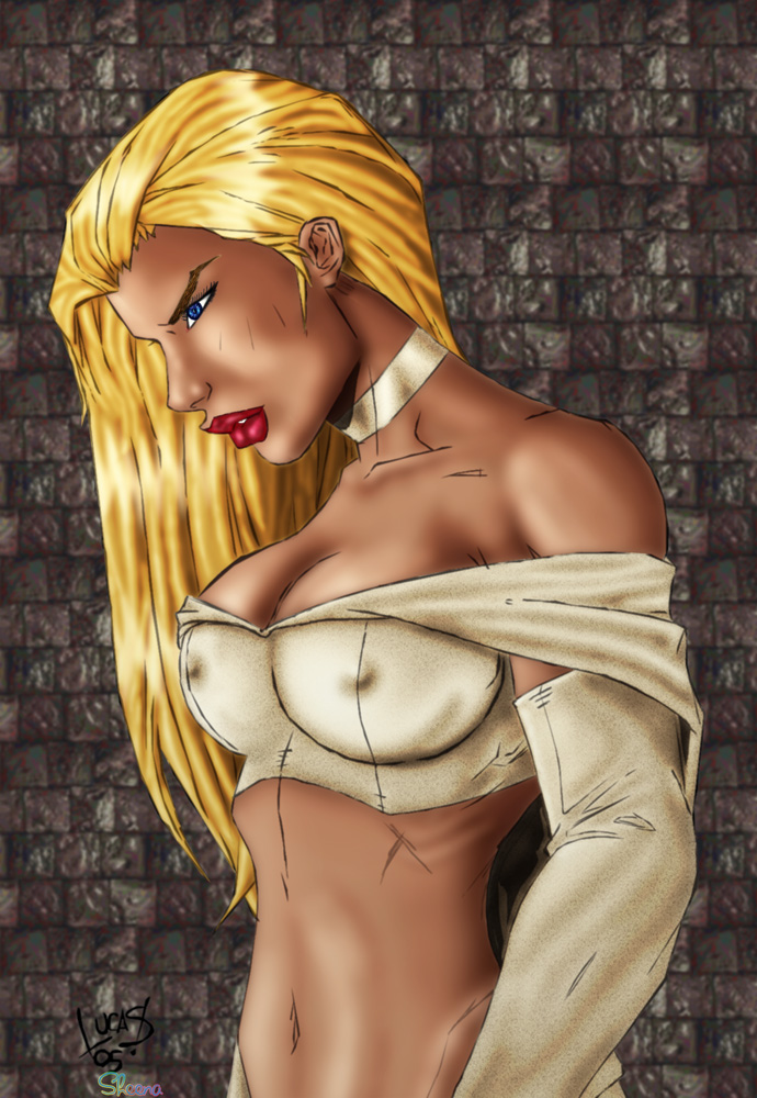 Emma Frost colored