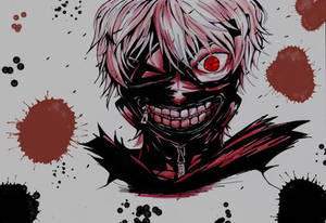 Tokyo Ghoul Kaneki again :D