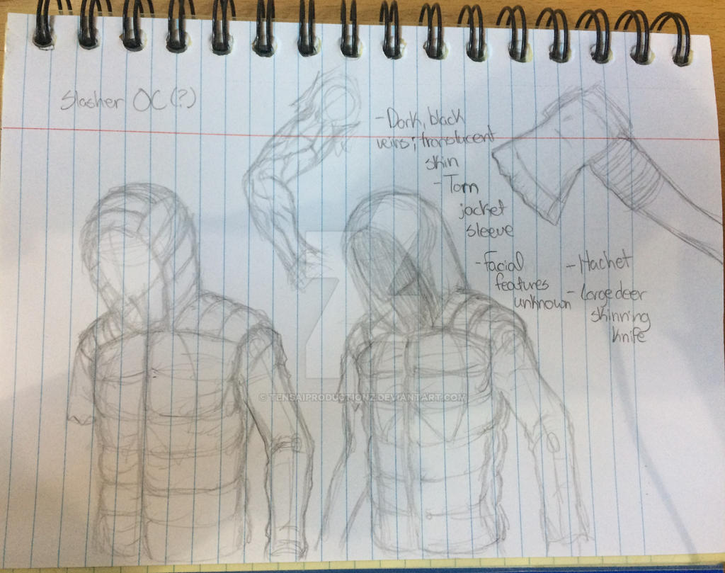 Horror OC Concept: Slasher OC? by TensaiProductionz on DeviantArt
