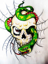 snake skull