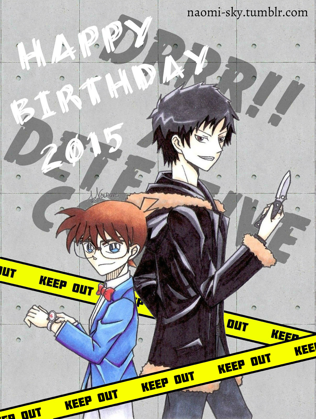 Conan And Izaya Happy Birthday 15 By Naomi Sky On Deviantart Conan And Izaya Happy Birthday 15 By Naomi Sky On Deviantart