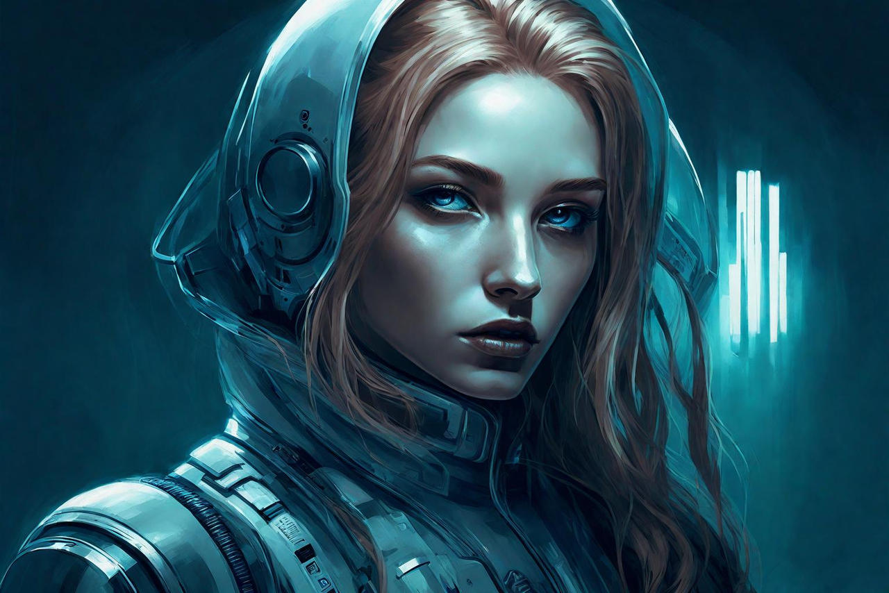 SCP-347 - The Invisible Woman, from SCP lore, by wapengo on DeviantArt