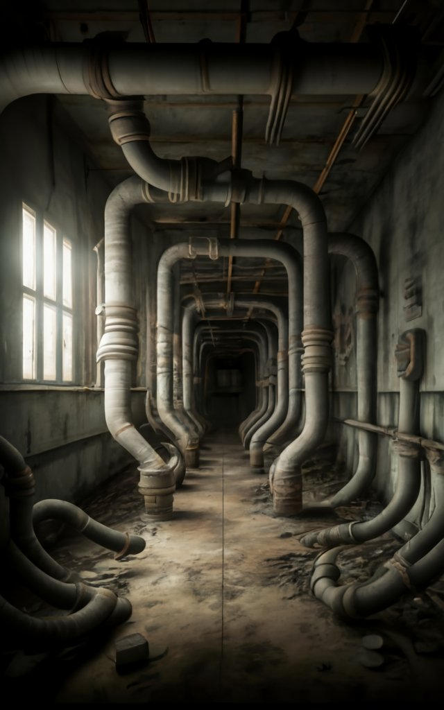 SCP015 Pipe Nightmare from SCP lore SCP015 by wapengo on DeviantArt