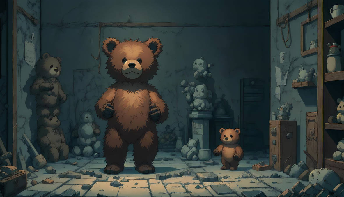 Scp 985 SCP-1048 Builder Bear, from SCP lore, SCP-1048 is by wapengo on DeviantArt