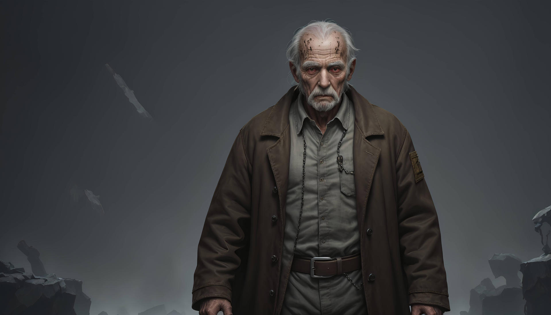 Scp 985 SCP-106 - The Old Man, from SCP lore, getimg by wapengo on DeviantArt