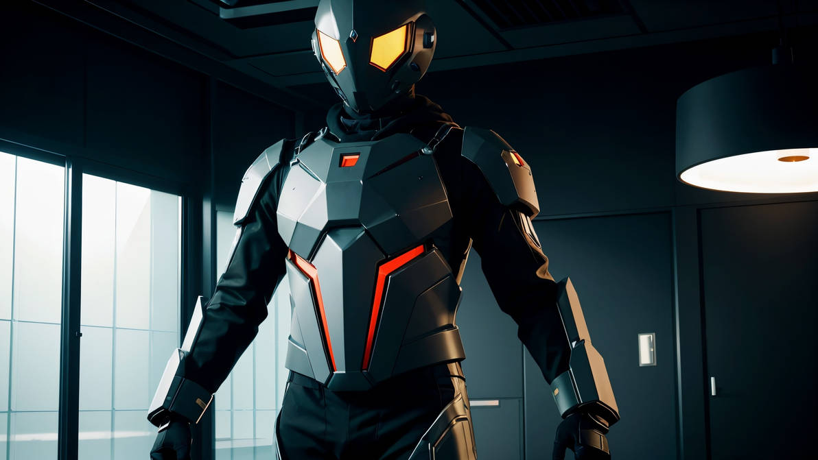 SCP-5000 - The Suit, from SCP lore seaart(1) by wapengo on DeviantArt