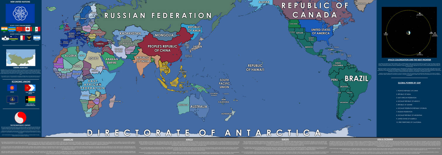 In the shadow of turmoil - Map of the 22nd Century by Hawkatana5 on ...