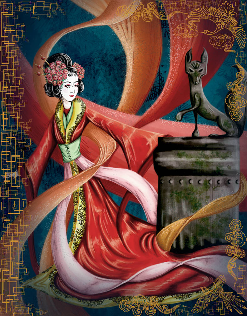 Inari by ArtOfSamanthaBishop on DeviantArt