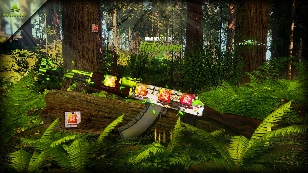 CSGO - AK-47 | Hydroponic w/ 4x Reason Gaming Holo by aNXiETY-Artwork ...
