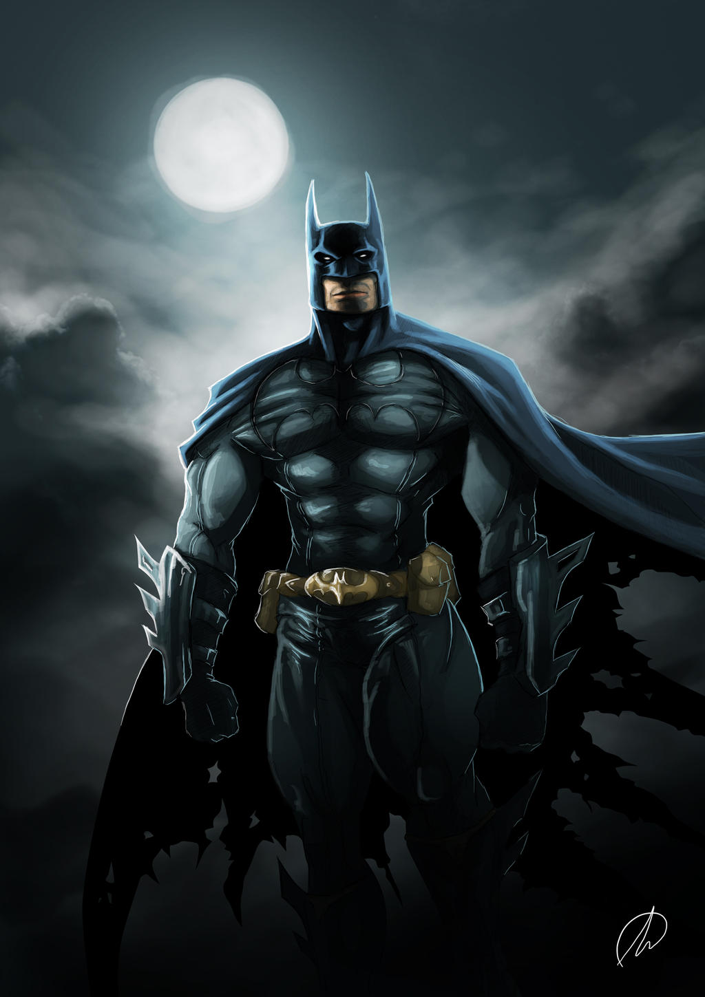 CONCEPT BATMAN COLOR by LANZAestudio on DeviantArt