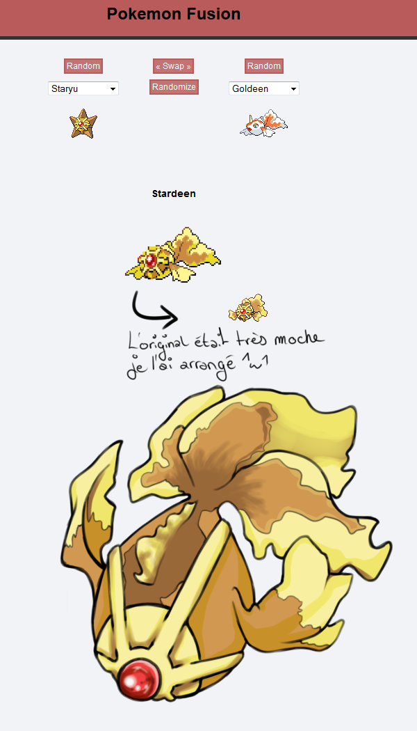 Pokemon Fusion Stardeen