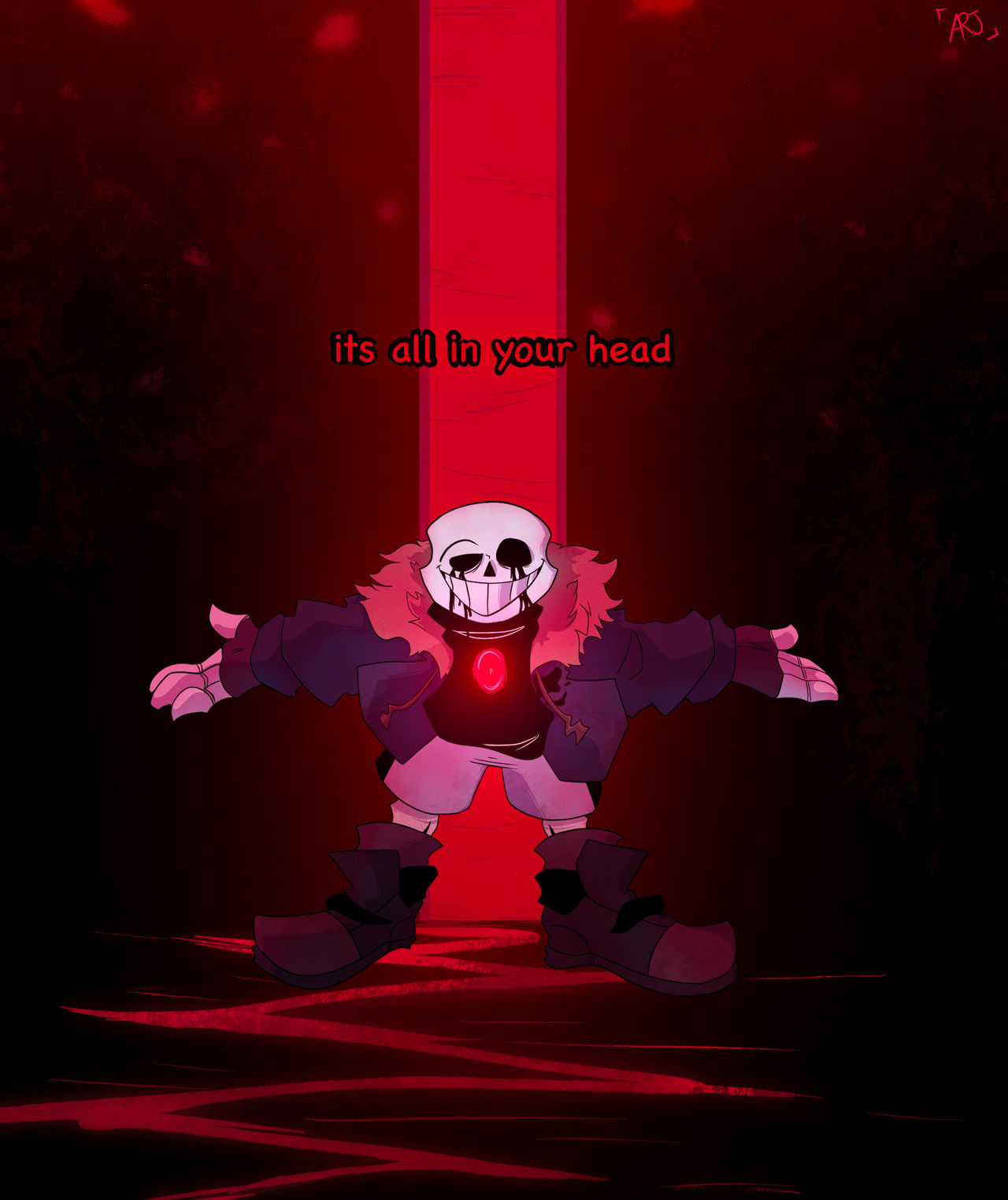 Undertale Something New its All In Your Head By Arj467 On DeviantArt undertale something new its all in your head by arj467 on deviantart