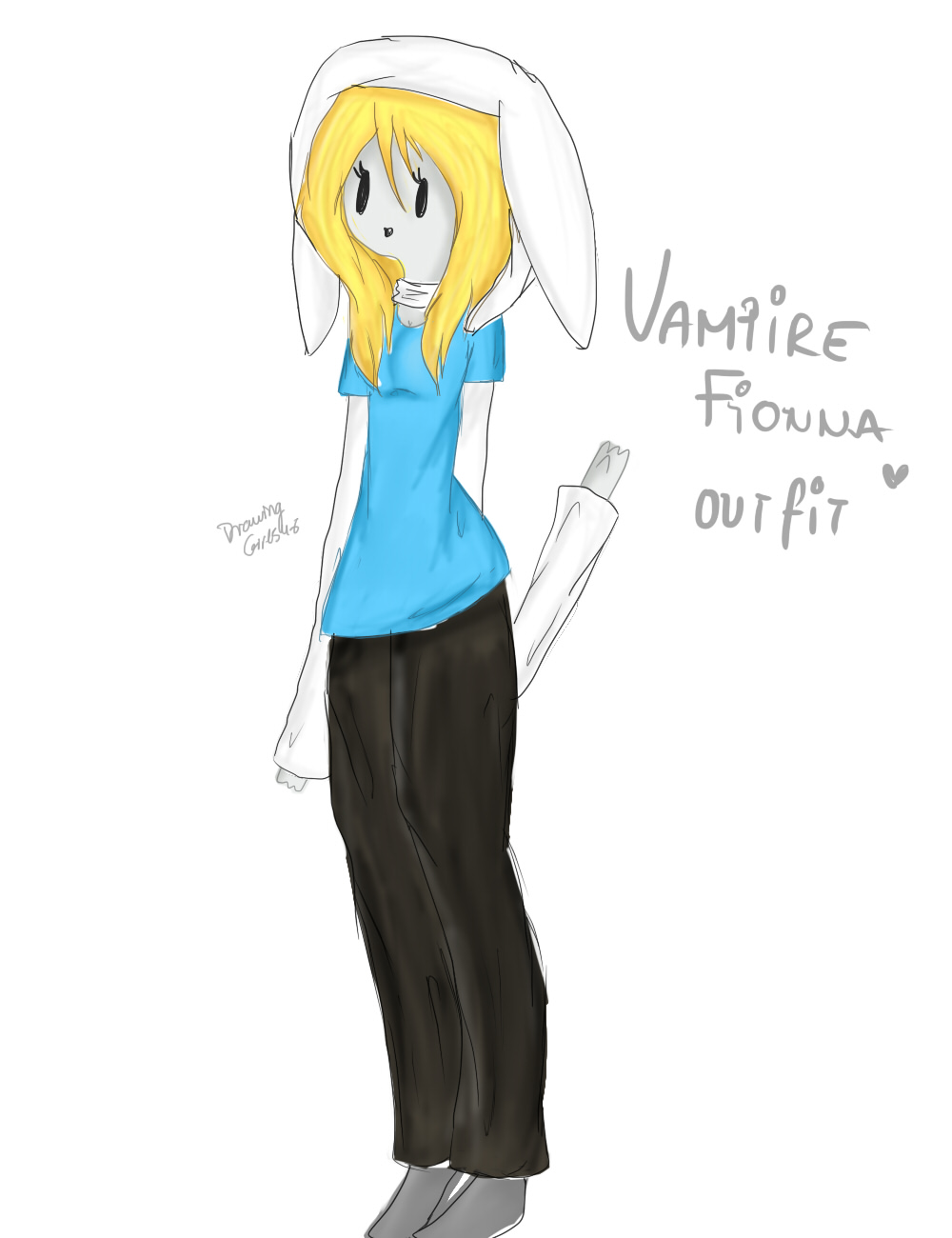 Vampire Fionna outfit (FanFic)