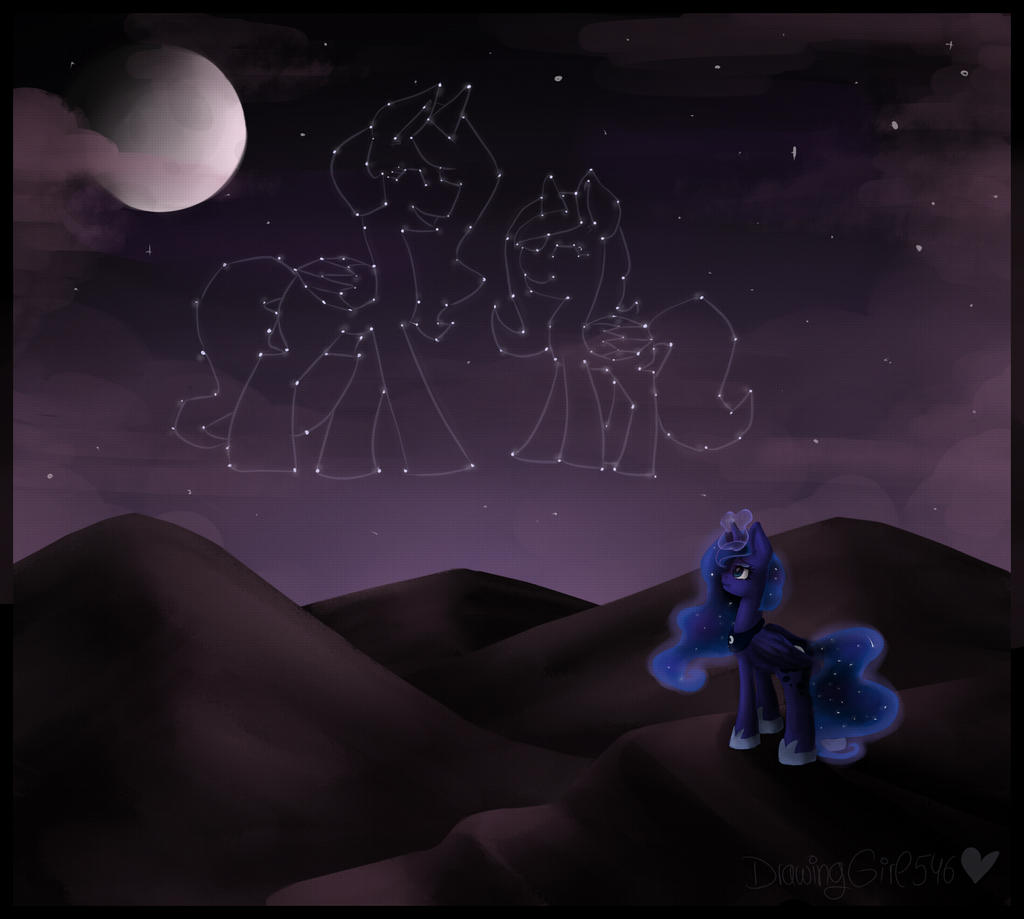 Luna's starry skies