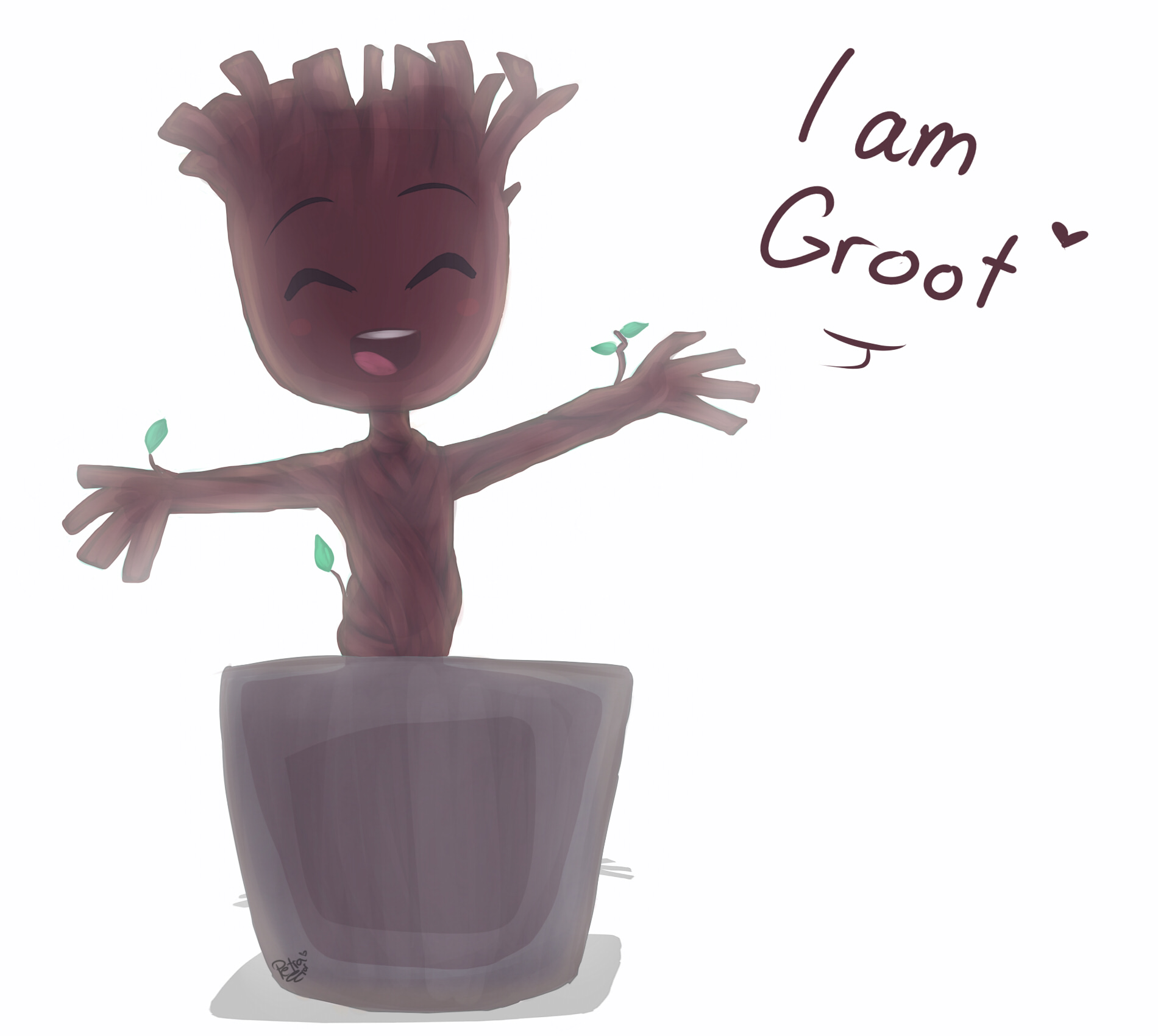 Baby Groot by Drawing-Heart on DeviantArt