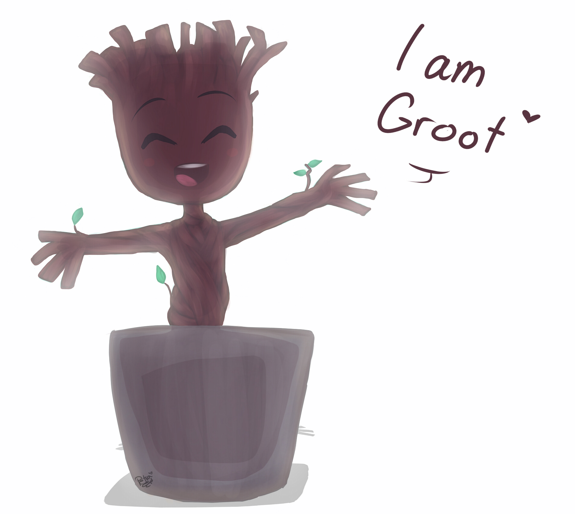 Baby Groot by Drawing-Heart on DeviantArt Baby Groot by Drawing-Heart on DeviantArt