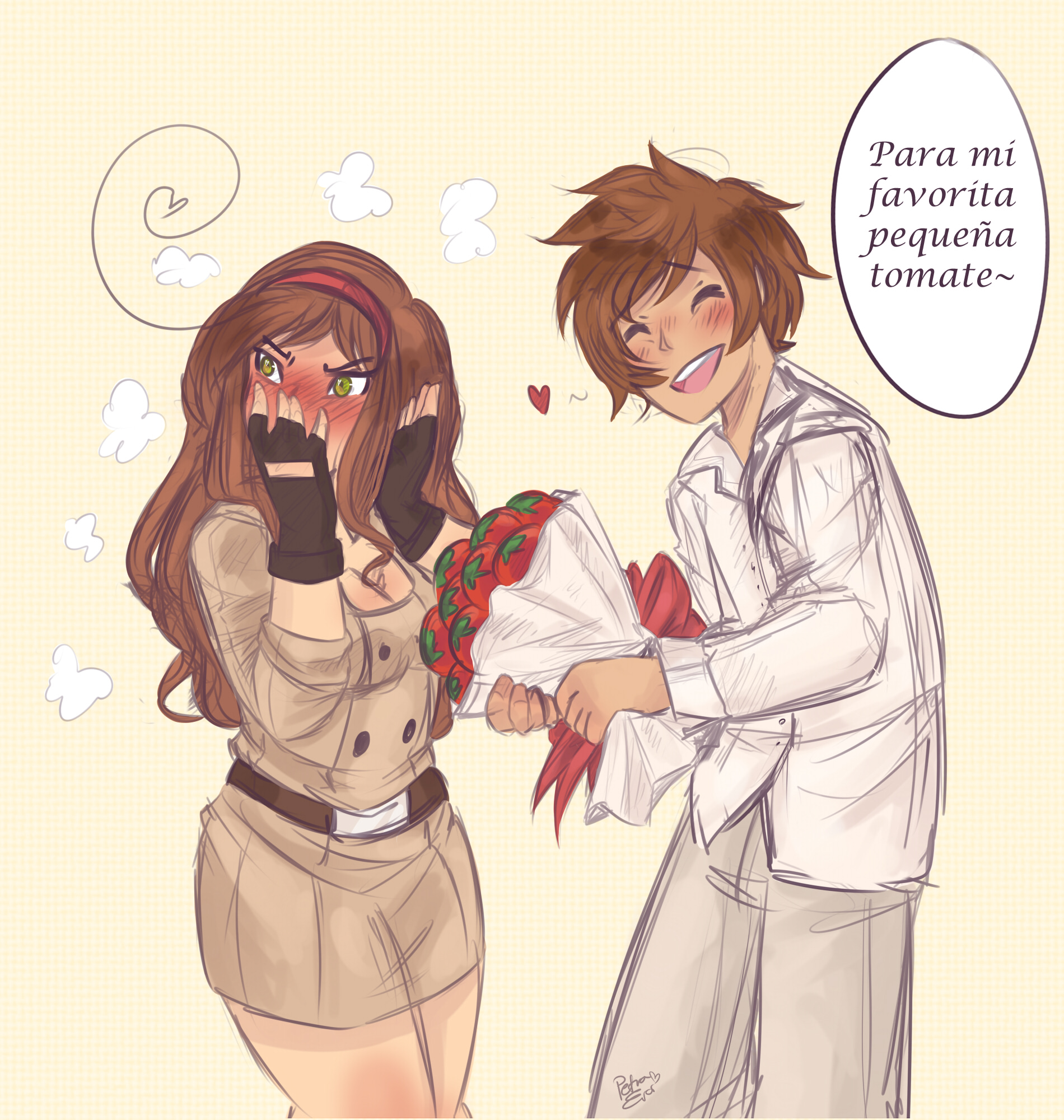 Spamano: To my favorite little tomato~