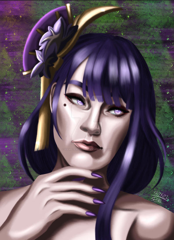 Raiden Shogun by Hamsterfungus on DeviantArt