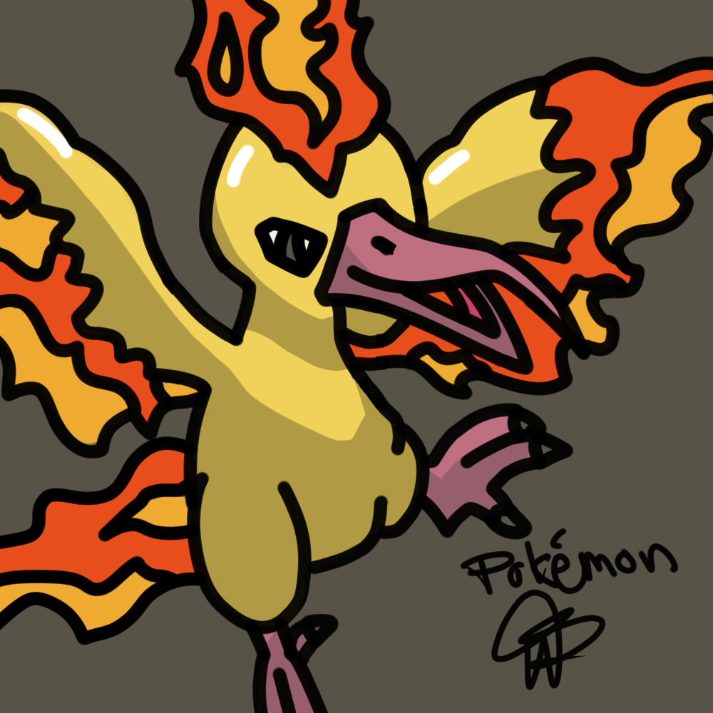 Moltres - Pokemon by haddek on DeviantArt