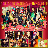 SNSD Love and Peace Album Cover