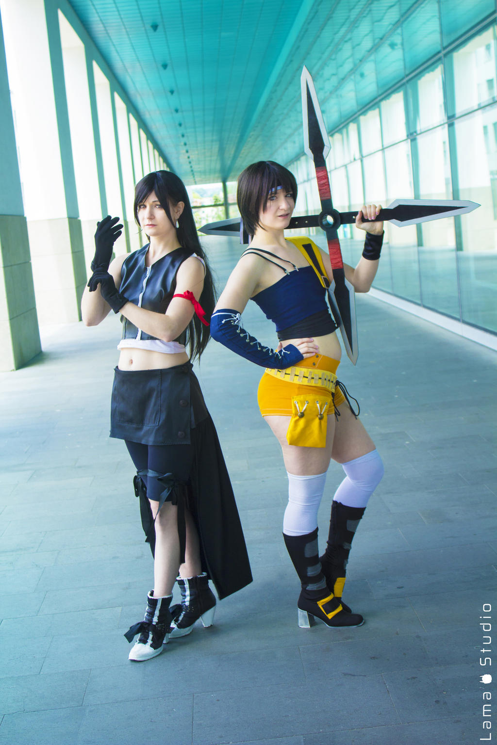 yuffie Lemon lesbian tifa Leroy recommends Make your own swinging targets