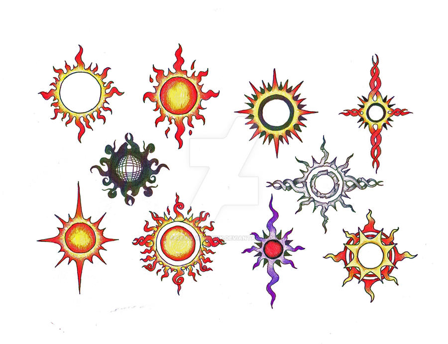 Sun Flash Design Sun Flash by RevelationInk on DeviantArt