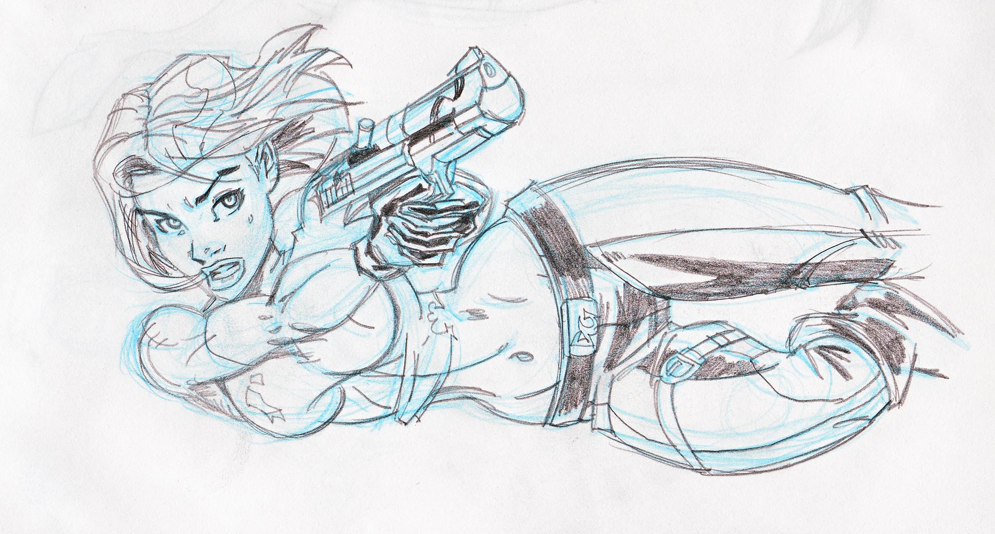 Danger Girl Sketchbook 19 By Qball13Z On Deviantart
