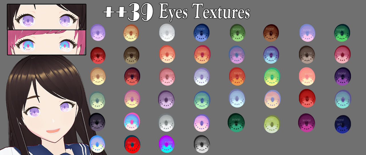 ++39 eye textures by SuyaiArt on DeviantArt