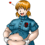 Seras likes her belly