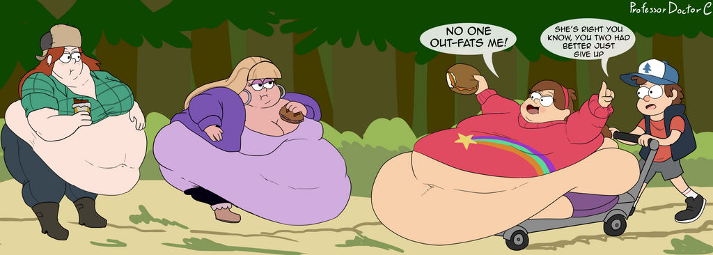 COMMISSION - Gravity Fats by ProfessorDoctorC on DeviantArt.