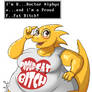 Proud Fat Bitch - Alphys!