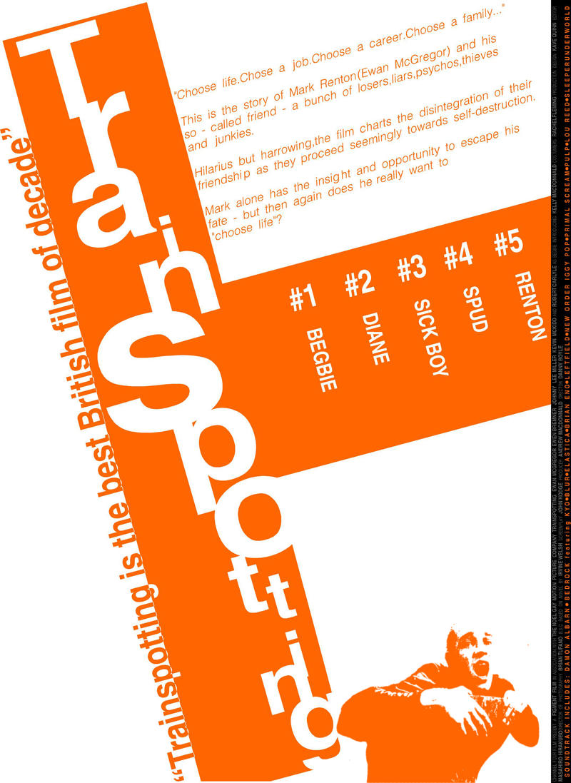 Trainspotting Poster Typo By Omerfarukciftci On Deviantart Trainspotting Poster Typo By Omerfarukciftci On Deviantart