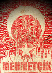 Turkish Flag Typo by omerfarukciftci