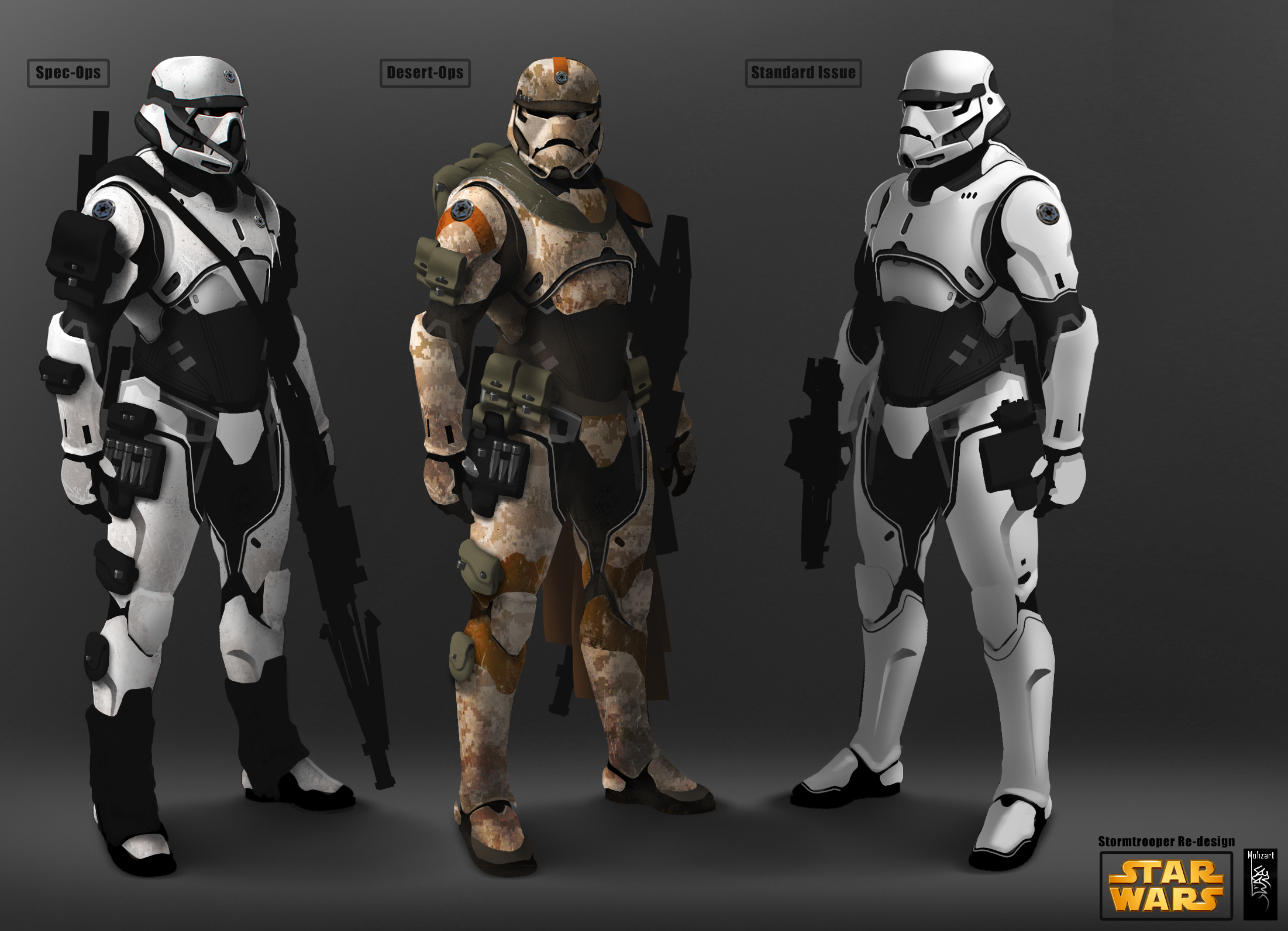 Storm Trooper redesign Full by mohzart on DeviantArt