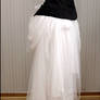 White tulle skirt