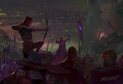 Arya(Eragon - Battle of Farthen Dur)