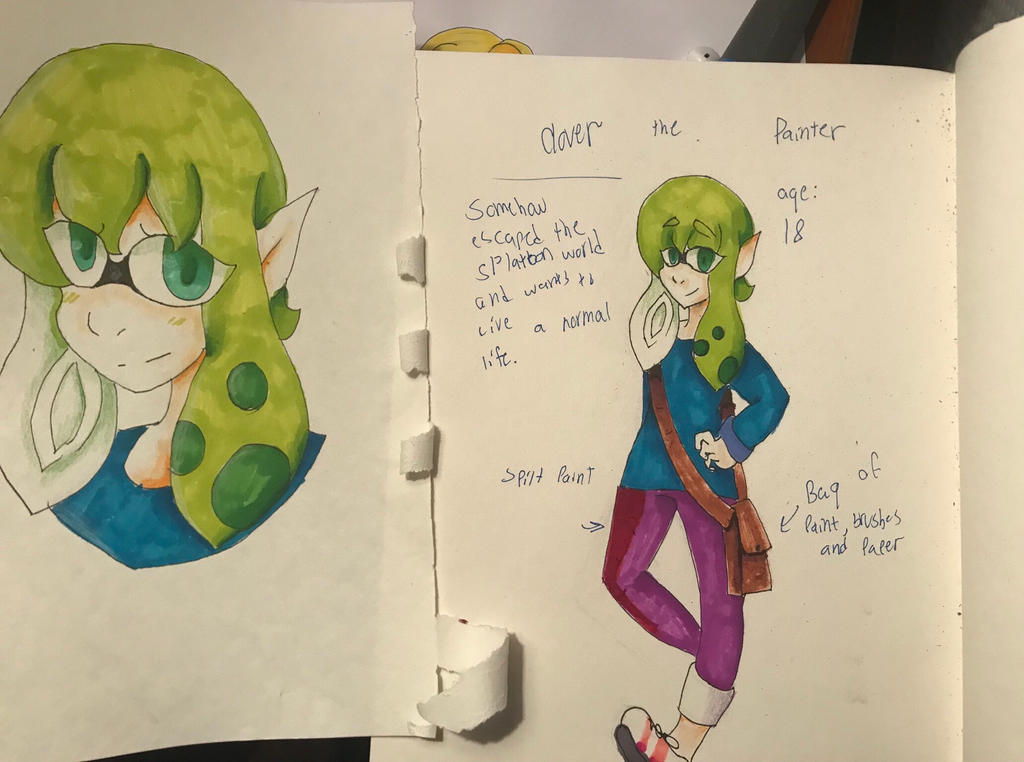 Splatoon OC? by WitheredScales on DeviantArt