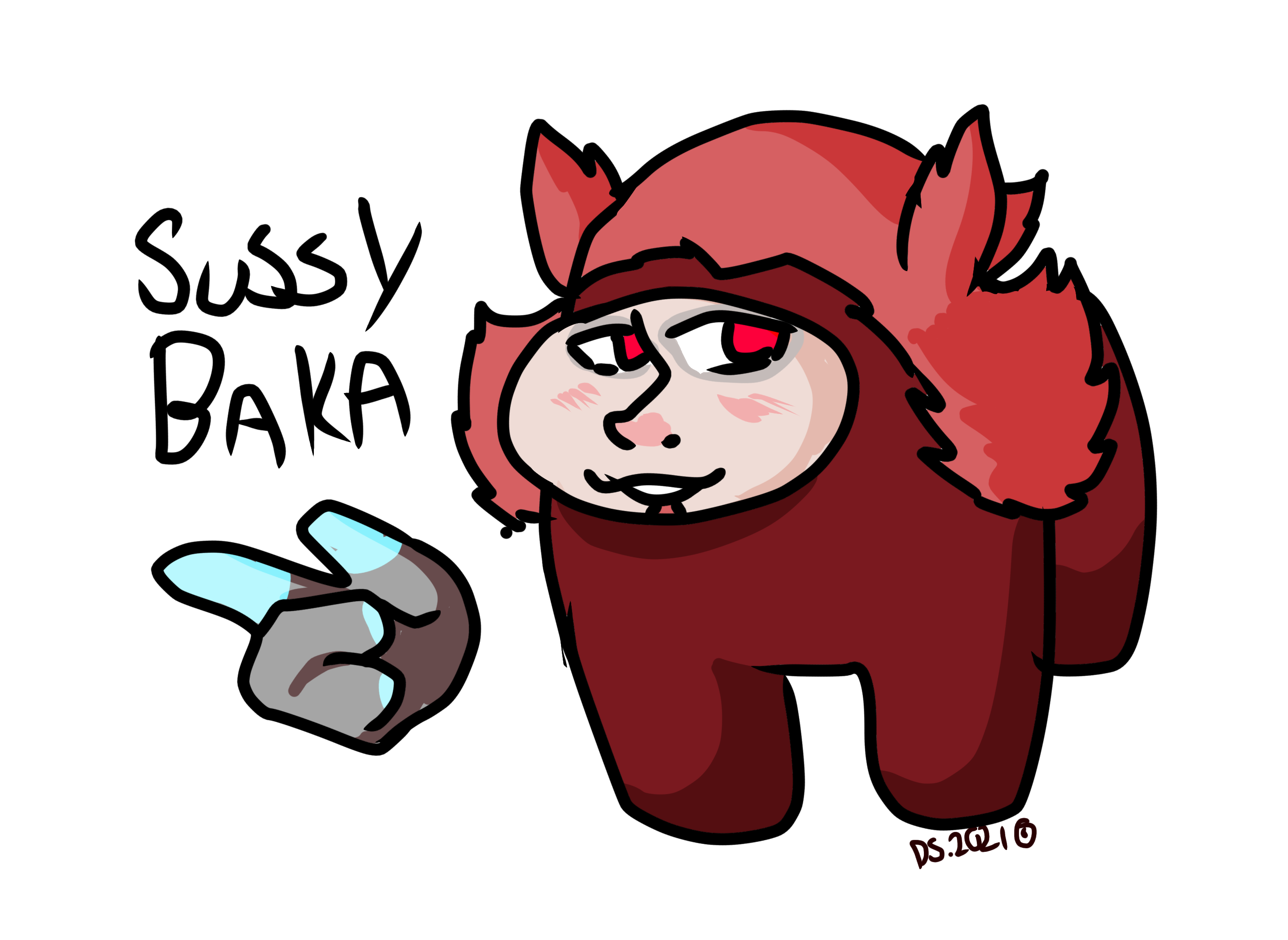 Sussy Baka by Sketchyboi25 on DeviantArt