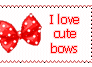 I love cute bows