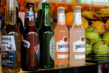 alcohol discoloured