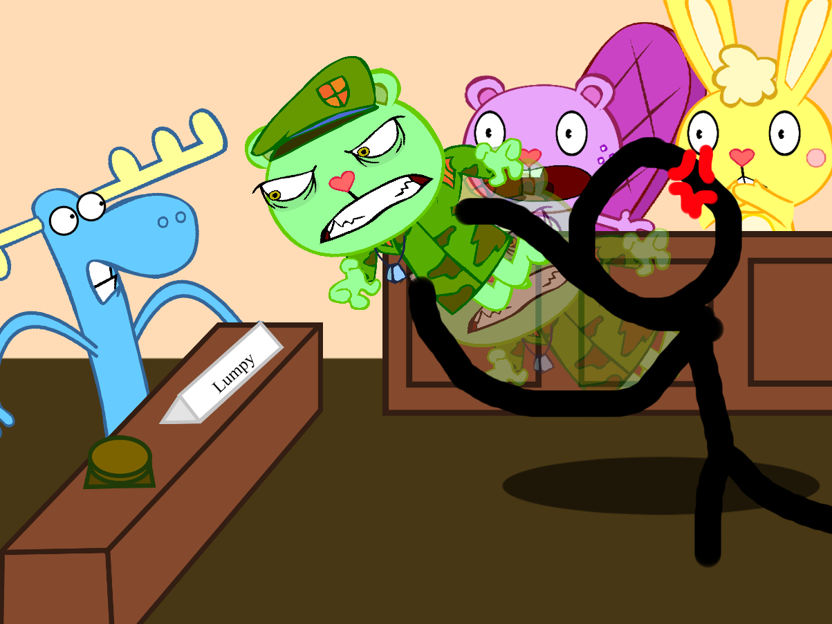(HTF Vs Alan Becker) Court Attack TCO Stops Fliqpy by StickmanYT2006 on ...