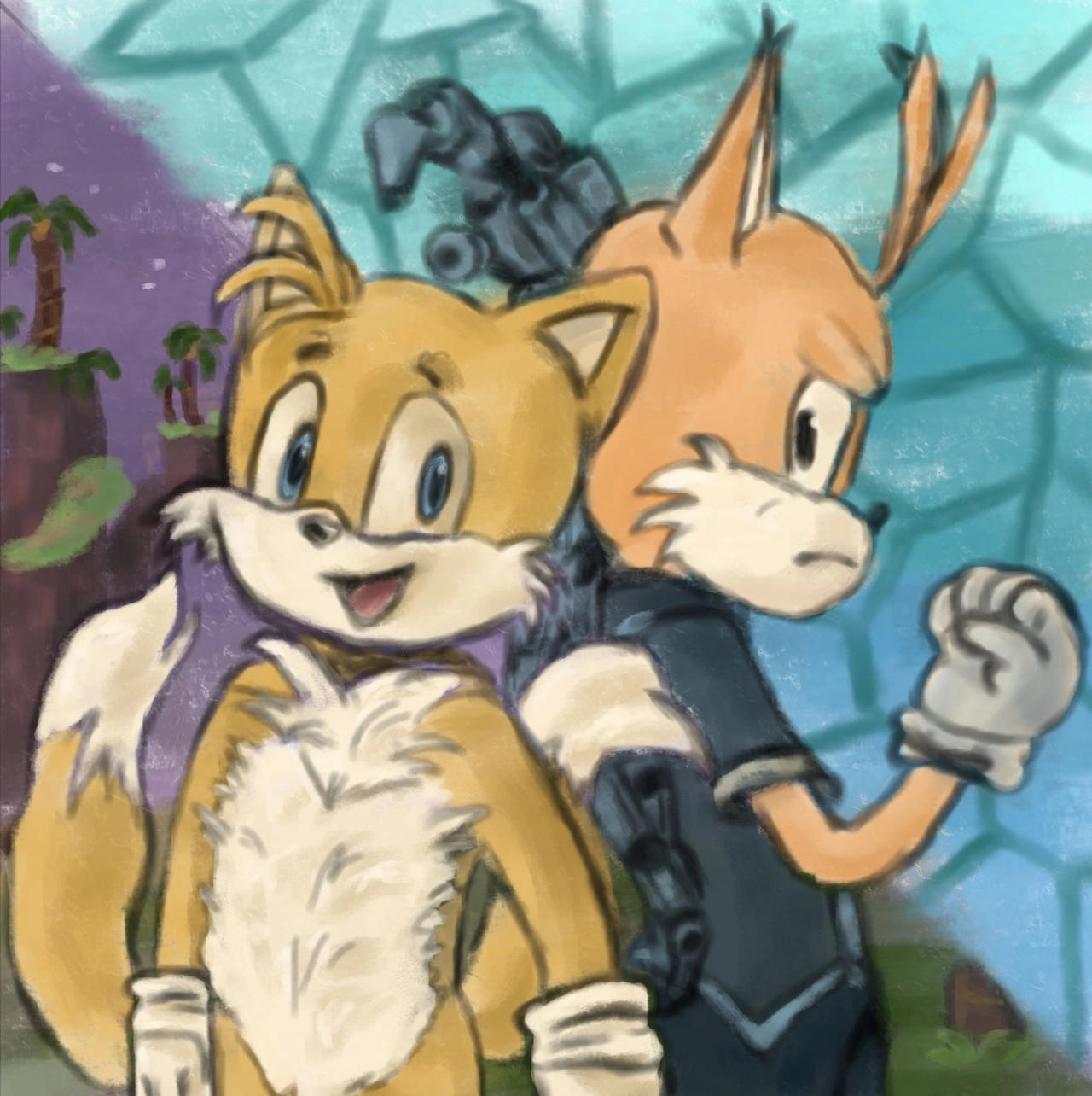 Mega 9 Tails Tails/Nine by Luzastesha on DeviantArt