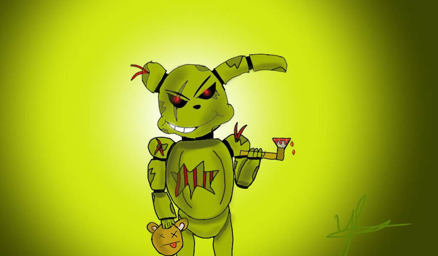 The Killer inside Springtrap by TheDarkButterfly on DeviantArt