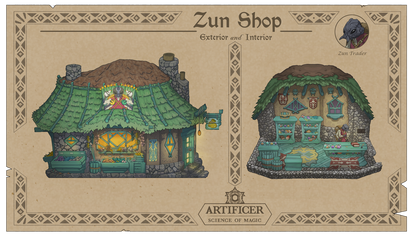 Zun Shop - Interior and Exterior