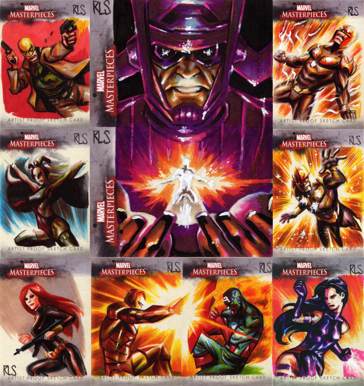 Marvel Masterpieces 3 Proofs