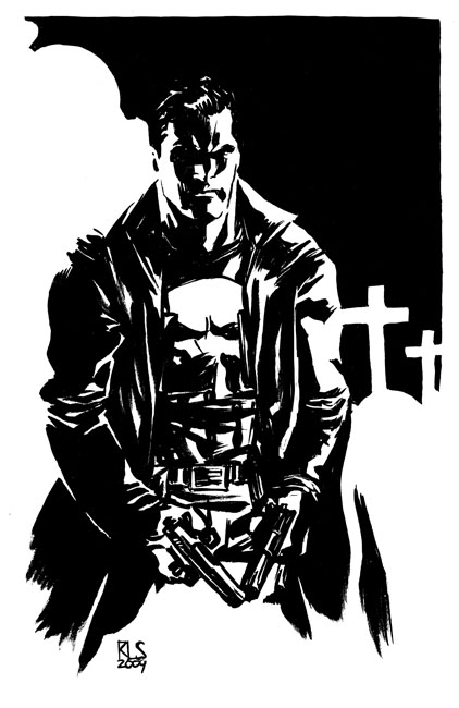 NYCC Punisher sketch