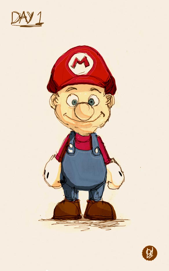 Mario takes on Movember