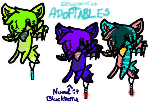 Dragon Cat Adoptables